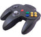 Black Controller - Complete - Nintendo 64