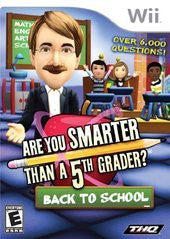 Are You Smarter Than A 5th Grader? Back to School - Complete - Wii