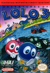 Adventures of Lolo 3 - Loose - NES  Fair Game Video Games