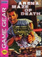 Arena Maze of Death - Loose - Sega Game Gear  Fair Game Video Games