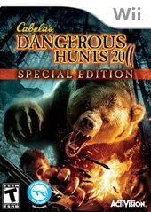 Cabela's Dangerous Hunts 2011 Special Edition - In-Box - Wii  Fair Game Video Games