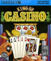 King Of Casino - In-Box - TurboGrafx-16  Fair Game Video Games