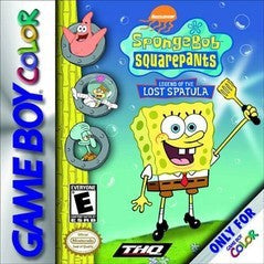 SpongeBob SquarePants Legend of the Lost Spatula - Loose - GameBoy Color  Fair Game Video Games