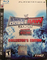 WWE Smackdown VS Raw 2008 [Collector's Edition] - Complete - Playstation 3  Fair Game Video Games