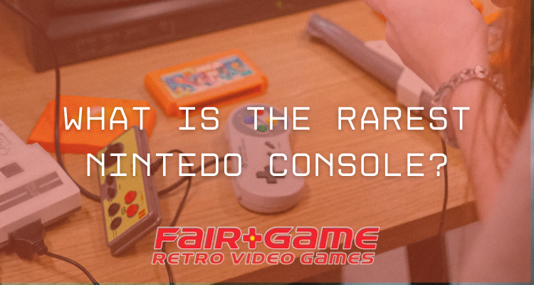 Rarest nintendo discount console