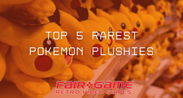 Top 5 Rarest Pokemon Plushies