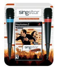 Singstar Amped with Microphone - Complete - Playstation 2