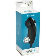 Wii U Nunchuk [Black] - Complete - Wii U