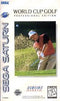 World Cup Golf Professional Edition - In-Box - Sega Saturn