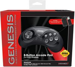 8-Button Arcade Pad - Complete - Sega Genesis