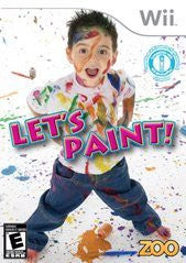 Let's Paint - In-Box - Wii