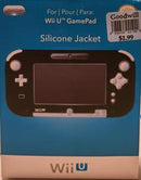 Silicone Jacket [Black] - Loose - Wii U