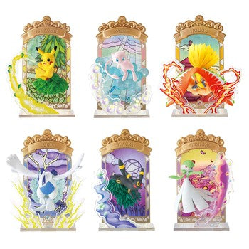 Rement Pokemon Stained Glass Collection Mystery Box