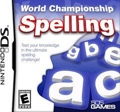 World Championship Spelling - In-Box - Nintendo DS