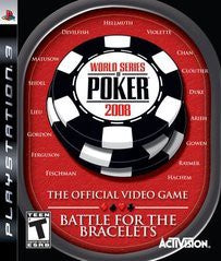 World Series Of Poker 2008 - In-Box - Playstation 3