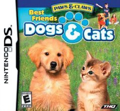 Paws and Claws Dogs and Cats Best Friends - In-Box - Nintendo DS