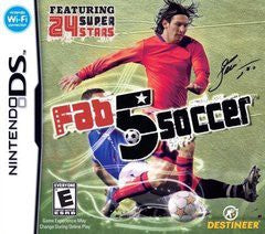 Fab 5 Soccer - In-Box - Nintendo DS