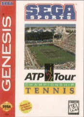 ATP Tour Championship Tennis [Cardboard Box] - In-Box - Sega Genesis