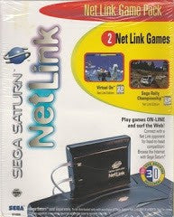 Net Link Game Pack - Complete - Sega Saturn