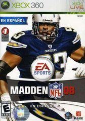 Madden 2008 En Espanol - Loose - Xbox 360