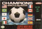 Champions World Class Soccer - In-Box - Super Nintendo