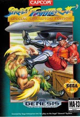 Street Fighter II Special Champion Edition [Cardboard Box] - In-Box - Sega Genesis