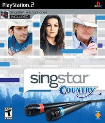 SingStar Country (game & microphone) - In-Box - Playstation 2