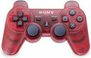 Dualshock 3 Controller Clear Red - In-Box - Playstation 3