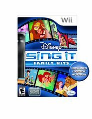 Disney Sing It: Family Hits with Microphone - Complete - Wii