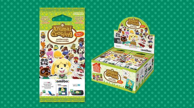 Nintendo Amiibo Animal Crossing Pack 3 Cards PAL