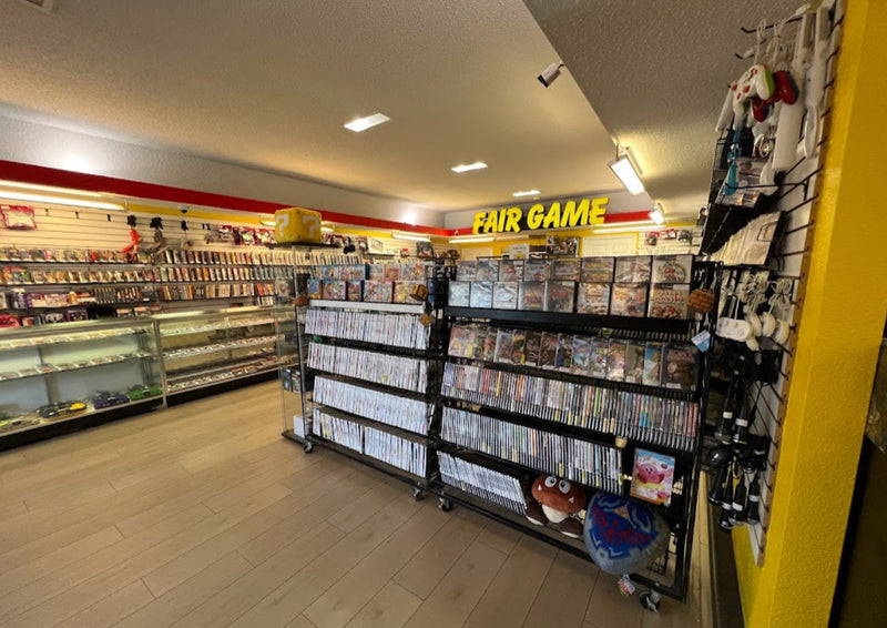 inside our retro game store