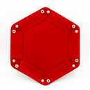 Hexagon Dice Tray - Red