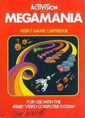 Megamania [Blue Label] - Loose - Atari 2600