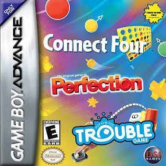 Connect Four/Trouble/Perfection - Complete - GameBoy Advance