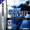 Minority Report - Complete - GameBoy Advance