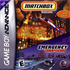 Matchbox Missions Air Land Sea Rescue & Emergency Response - Loose - GameBoy Advance