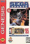 NBA Action '95 starring David Robinson [Cardboard Box] - Loose - Sega Genesis