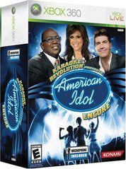 Karaoke Revolution American Idol Encore Bundle - Loose - Xbox 360