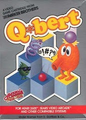 Q*bert [Red Label] - Complete - Atari 2600