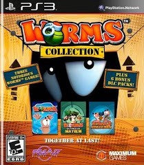 Worms Collection - Loose - Playstation 3