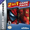 Spiderman Double Pack - Loose - GameBoy Advance