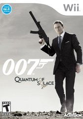 007 Quantum of Solace - In-Box - Wii  Fair Game Video Games