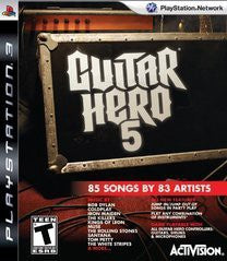 Guitar Hero 5 Wireless Guitar Controller - Complete - Playstation 3