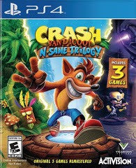 Crash Bandicoot N. Sane Trilogy - Loose - Playstation 4