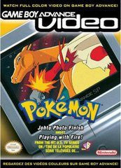 GBA Video Pokemon Johto Photo Finish and Playing with Fire - In-Box - GameBoy Advance