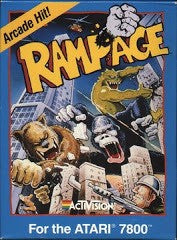 Rampage - In-Box - Atari 7800