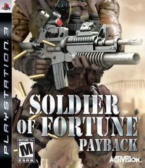 Soldier Of Fortune Payback - Loose - Playstation 3