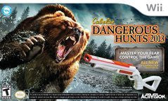 Cabela's Dangerous Hunts 2013 [Gun Bundle] - In-Box - Wii