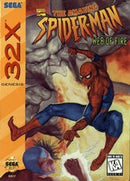 Spiderman Web of Fire - Loose - Sega 32X