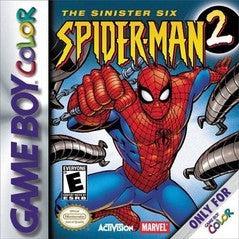 Spiderman 2 The Sinister Six - In-Box - GameBoy Color